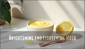 brightening and lightening mask