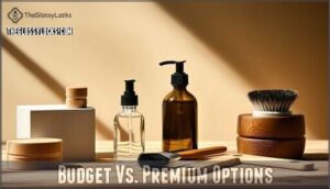 budget vs. premium options