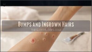 bumps and ingrown hairs