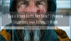can a beard cause dry skin