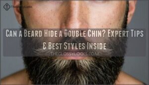 can a beard hide a double chin weak chin or turkey neck