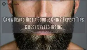 can a beard hide a double chin weak chin or turkey neck