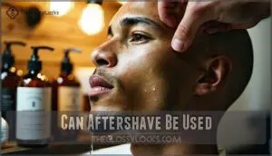 can aftershave be used