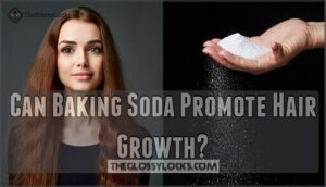 can baking soda promote hair growth