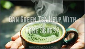 can green tea help with acne scars