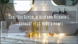 can i use glycolic acid and vitamin c together