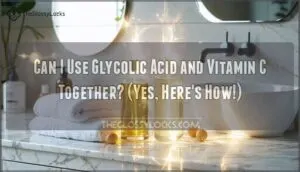 can i use glycolic acid and vitamin c together