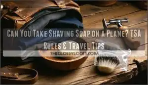 can you take shaving soap on a plane
