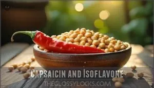 capsaicin and isoflavone