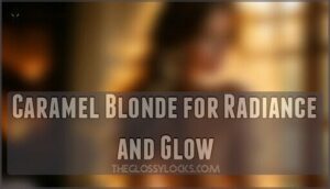 caramel blonde for radiance and glow