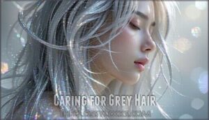 caring for grey hair