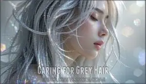 caring for grey hair