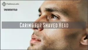 caring for shaved head