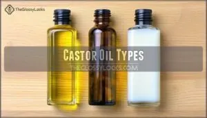 castor oil types castor oil types
