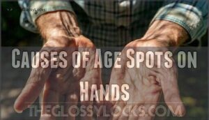 causes of age spots on hands