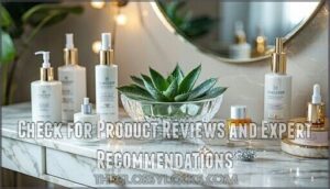 check for product reviews and expert recommendations