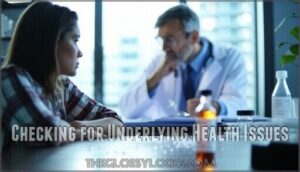 checking for underlying health issues