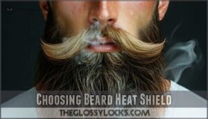 choosing beard heat shield choosing beard heat shield