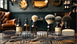 choosing beard style