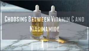 choosing between vitamin c and niacinamide