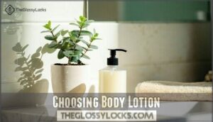 choosing body lotion