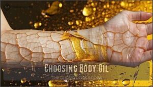 choosing body oil