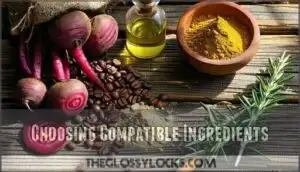 choosing compatible ingredients
