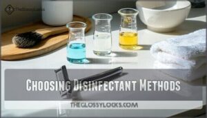 choosing disinfectant methods