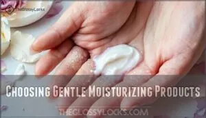 choosing gentle moisturizing products