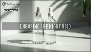 choosing the right acid