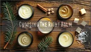 choosing the right balm choosing the right balm