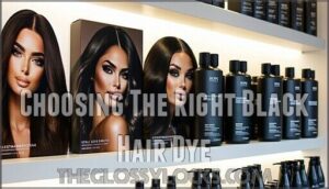 choosing the right black hair dye