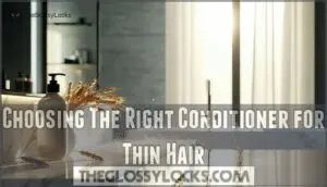 choosing the right conditioner for thin hair