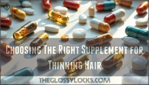 choosing the right supplement for thinning hair