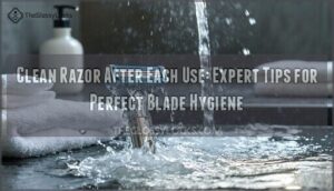 clean razor after each use clean razor after each use