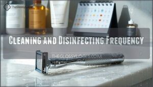 cleaning and disinfecting frequency
