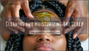 cleaning and moisturizing the scalp