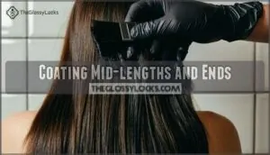 coating mid-lengths and ends coating mid-lengths and ends