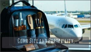 comb size and portability