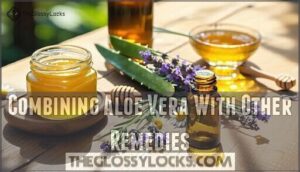 combining aloe vera with other remedies