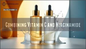 combining vitamin c and niacinamide