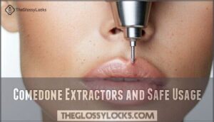 comedone extractors and safe usage
