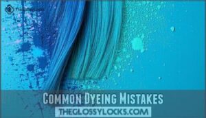 common dyeing mistakes