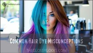 common hair dye misconceptions