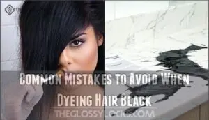 common mistakes to avoid when dyeing hair black common mistakes to avoid when dyeing hair black