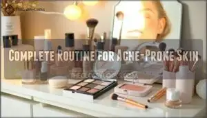 complete routine for acne-prone skin