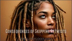 consequences of skipping retwists