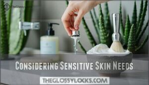 considering sensitive skin needs