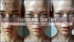 considering skin type