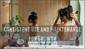 consistent use and maintenance for growth